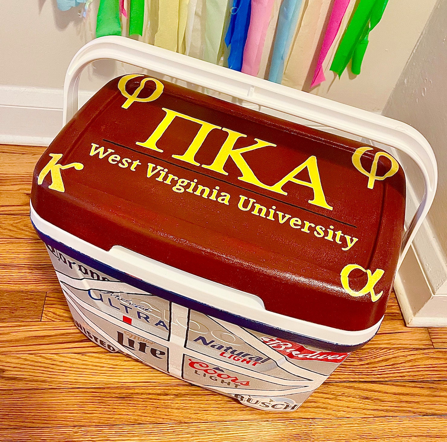 Custom Coolers Fraternity Sorority Sports Formals ETC. Etsy