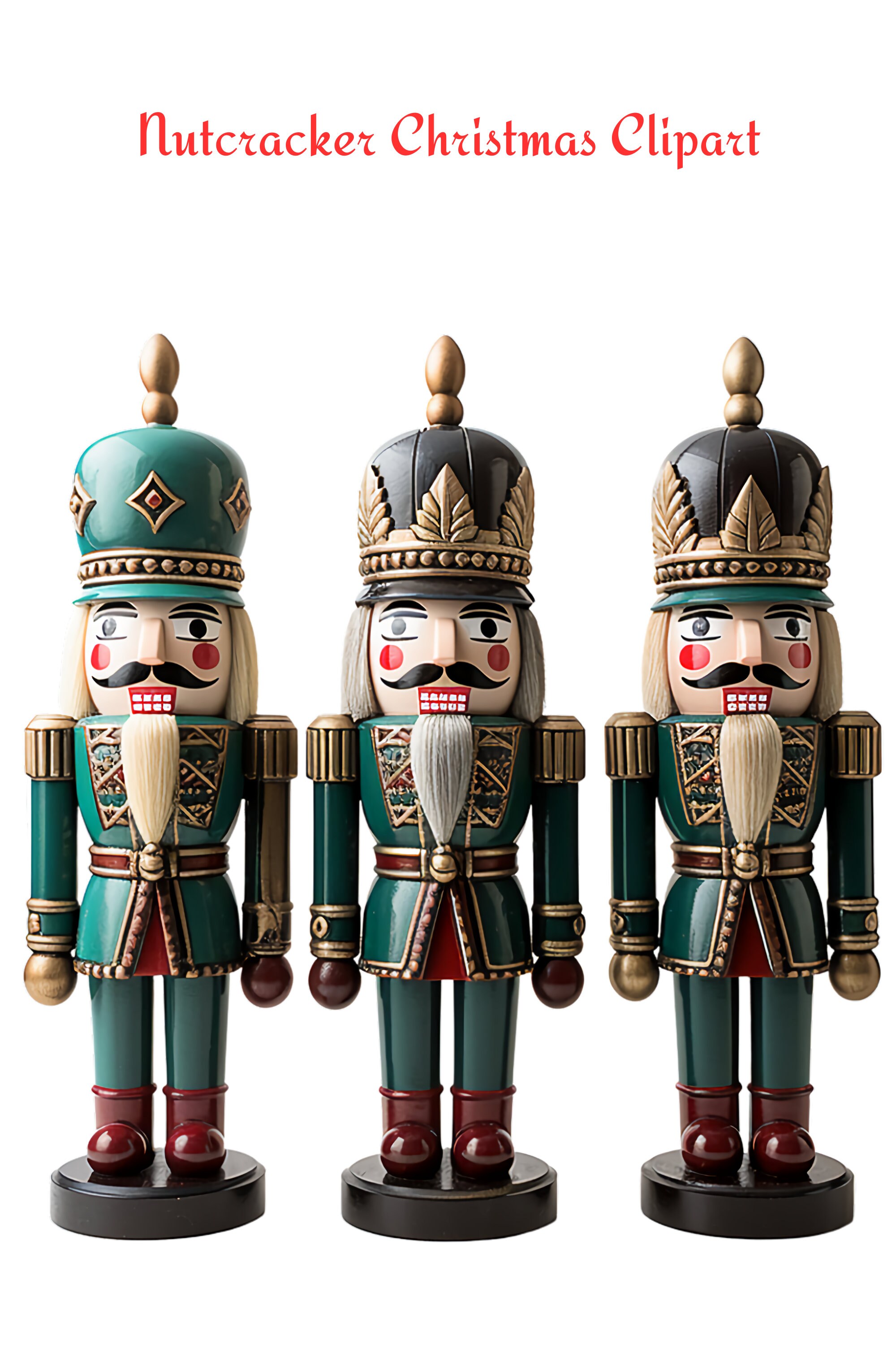 Vintage Nutcracker Clipart Antique Nutcracker PNG for - Etsy