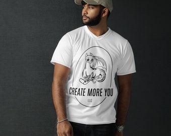 Create More You Whisper the Dragon Recycled unisex sports jersey