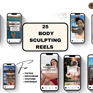 Body Sculpting Instagram Video Reels I Video Reels I Body Contouring  tiktok Video  I Wood Therapy I Coolsculpting I RF Body Contouring