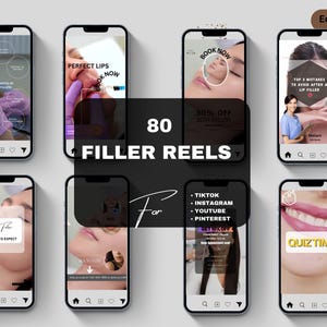Lip Filler Video Reels Instagram | Nurse Injector Reels | Lip Filler Instagram Posts | Medspa Instagram Reels | Lip Filler Social Media Post