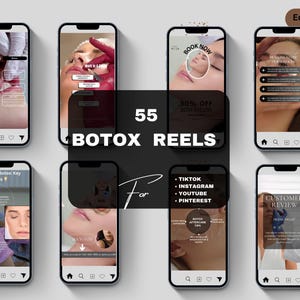 Botox Instagram video Reels | Skincare video | Botox canva template reels, Medspa video reels, nurse injector reels instagram