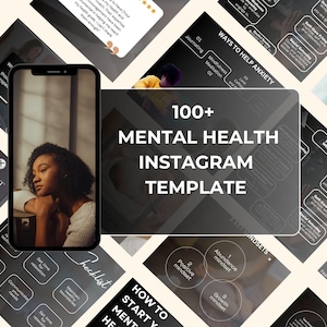 100 Therapist Instagram Templates, Psychologist Social Media, Mental Health Templates, Counseling, Counselor, Therapist Instagram Posts
