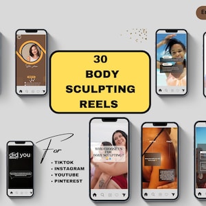 Body Sculpting Instagram Video Reels I Video Reels I Body Contouring Video Reels I Wood Therapy I Coolsculpting I RF Body Contouring