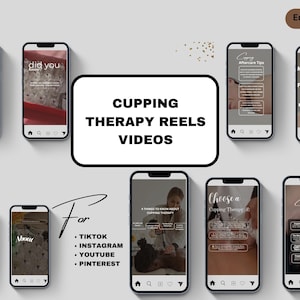 Cupping Therapy Instagram Reels Template, Hijama Social Media Marketing Content, Premium Cupping Therapist IG Reels, Body Acupuncture