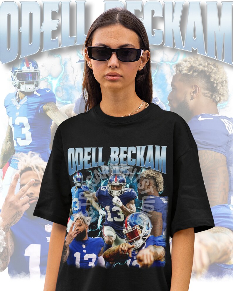 Retro Odell Beckham Jr Shirt, T-shirt Sweatshirt Hoodie, Football ...