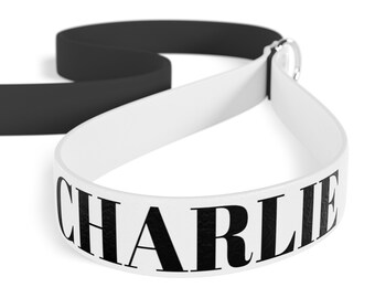 Correa para perros con nombre personalizado, correa para perros personalizada, productos para mascotas, correa para perros con contacto de emergencia, correa con nombre de perro personalizada, correa para perros impermeable