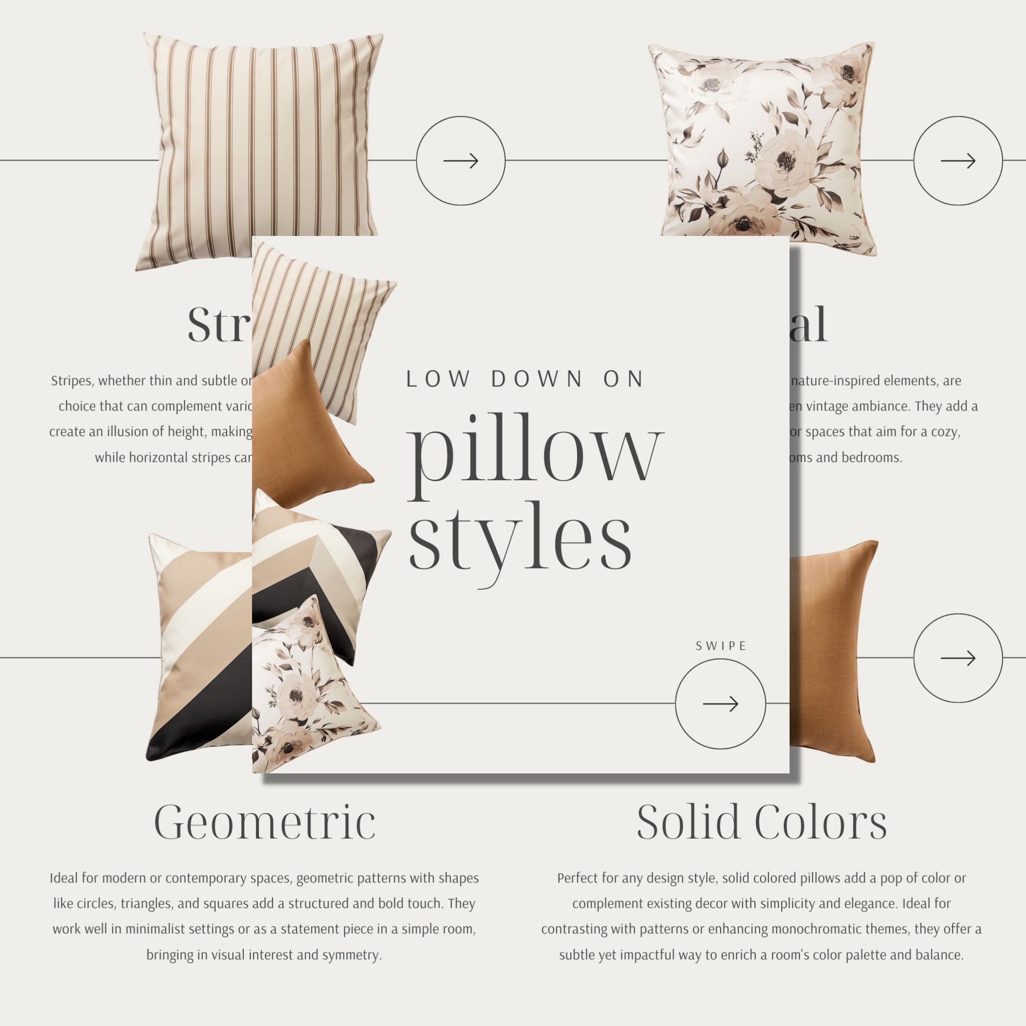 EDITABLE Interior Design Instagram Carousel Posts Canva Template ...