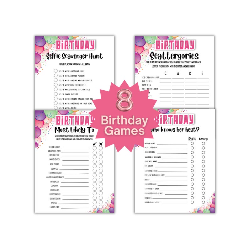 Printable Adult Birthday Games printable Pdf instant Download digital printable-adult-birthday-games-printable-pdf-instant-download-digital