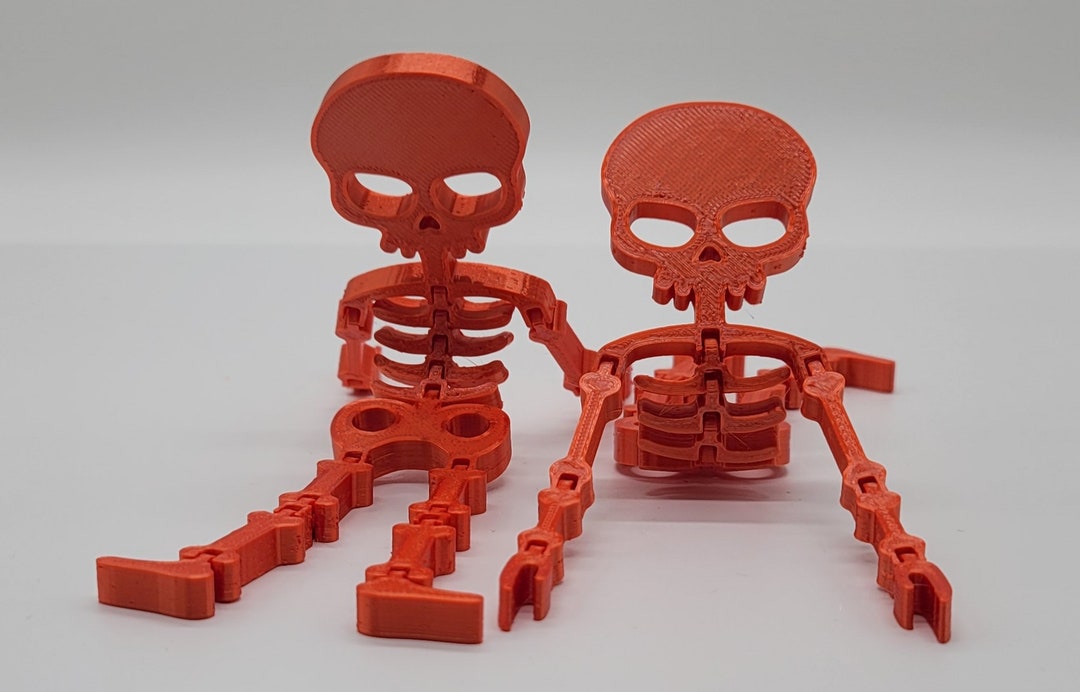 3d Printed Flex Alien Skeleton Etsy