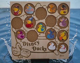 Magical Pin Display Board | Collector Wall/Counter Display | “Disney Ducks” Series 1 (2025)