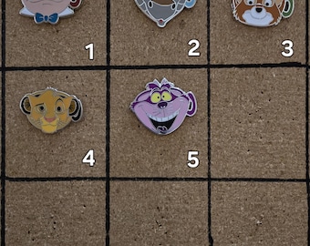Authentic Disney Character Mugs 2024 Trading Pins- Pick Your By Number- New/Traded/Vintage Enamel Pins