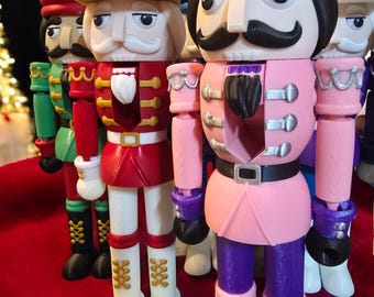 Nutcrackers-3D printed- Christmas