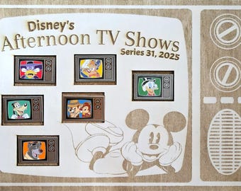 Magical Pin Display Board | Collector Wall Display | “Afternoon TV Shows” Series 31 (2025)