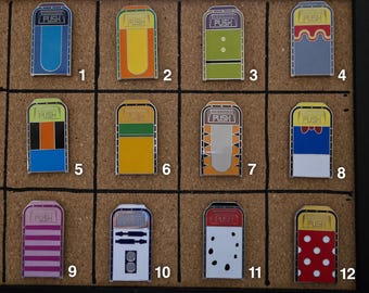 Authentic Disney Character Trash Bins 2025 Trading Pins- Pick Your By Number- New/Traded/Vintage Enamel Pins