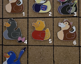 Authentic Disney Disney Ducks Series 2 2026 Trading Pins- Pick Your By Number- New/Traded/Vintage Enamel Pins