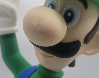 20" 3 D printed Luigi