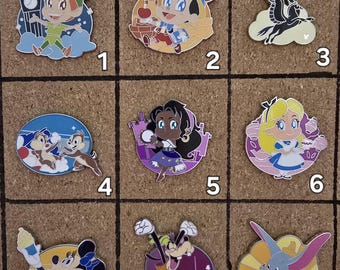 Authentic Disney Trading Pins- Pick Your By Number- New/Traded/Vintage Enamel Pins