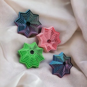 3D Printed Fidget Star: Anxiety Relief Toy