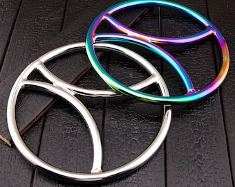 Japanese Shibari Ring Metal Stainless Steel Bondage Gear Suspension Bondage Central BDSM Artistic-erotic Restraints Anchor Base