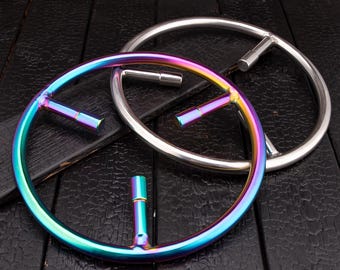 Erotic Shibari Prop Metal Shibari Japan Ring Art Erotic Hang Bondage Center BDSM Bondage Rope Anchor Base SM Imprisonment Prop