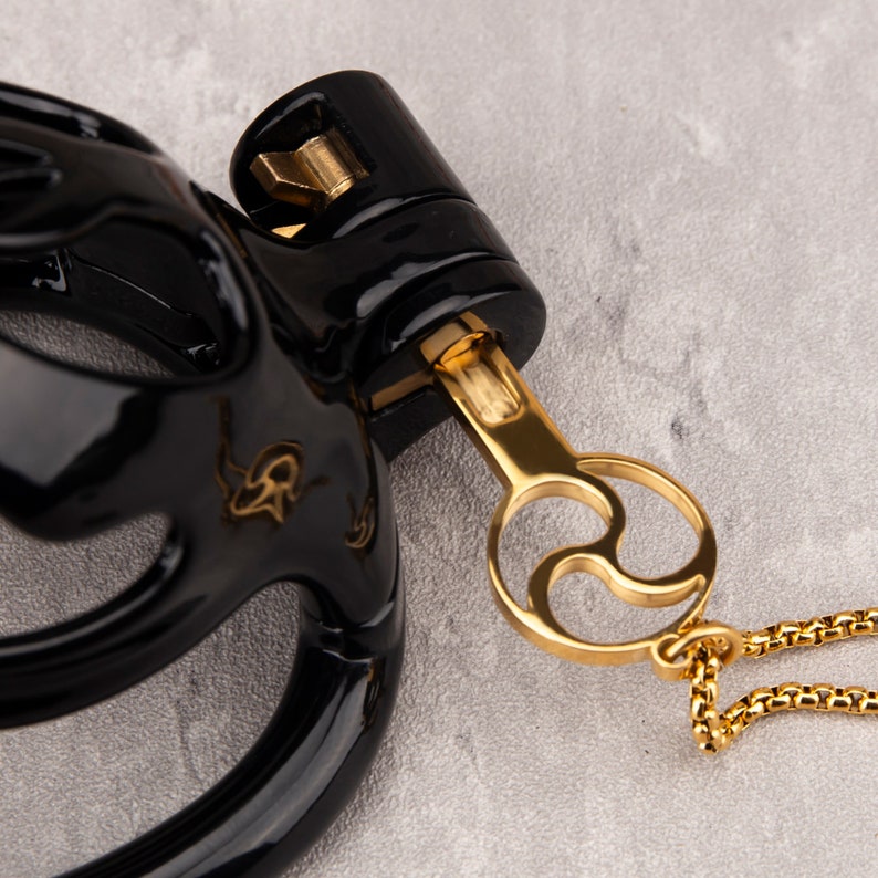 MATURE BDSM Symbol Chastity Key Bracelet Accessory Fits All Cages in
