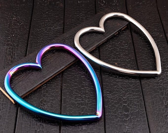 BDSM Heart Stainless Steel Shibari Ring Gift Rainbow Rope Erotic Bondage Kits SM Adult Games Fetish Sex Shop Sex Toys For Woman