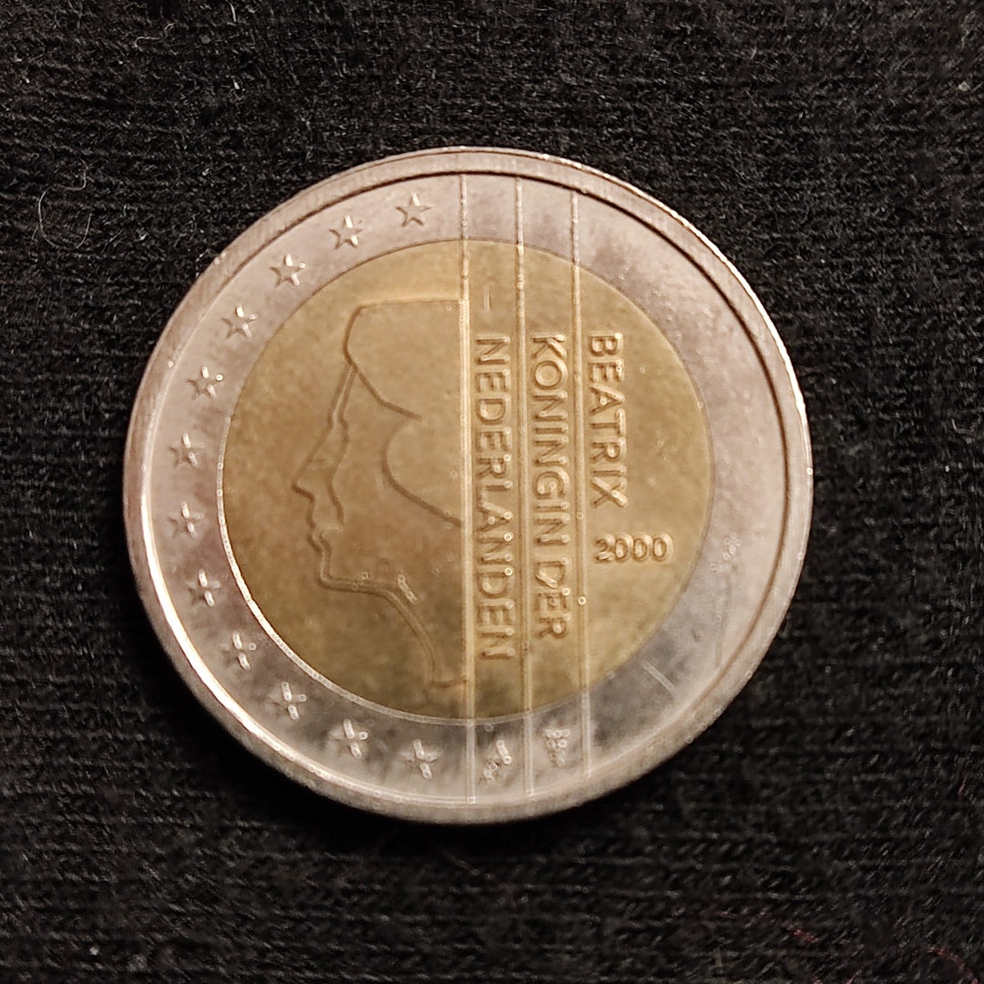 2-euro-coin-netherlands-beatrix-koningin-der-nederlanden-2002-etsy