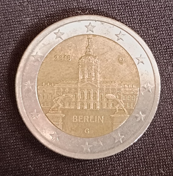 Commemorative 2 Euro Coin Germany 2018 Berlin - Etsy