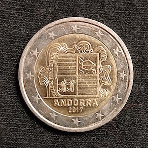 Coin 2 euros Andorra 2017