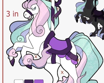 PRÓXIMAMENTE - Pin de Cuties del Carrusel - Galarian Rapidash