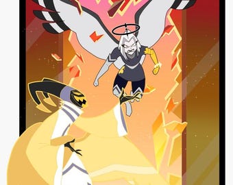 PRÓXIMAMENTE Hazbin Hotel Temporada 2 - Pin de esmalte "Gravity" de Adam y Lute