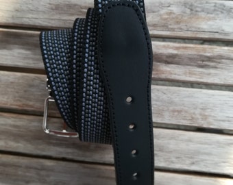 6 Farben,Stretch-Gürtel 3cm , kürzbar ,Rindleder,  flexibler dehnfähiger Gürtel...