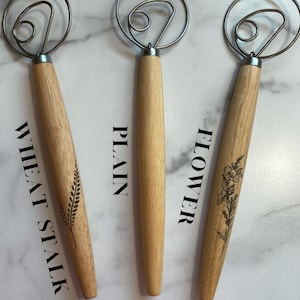 13&quot; Danish Dough Whisk for Sourdough, Bread Baking, Pizza Making