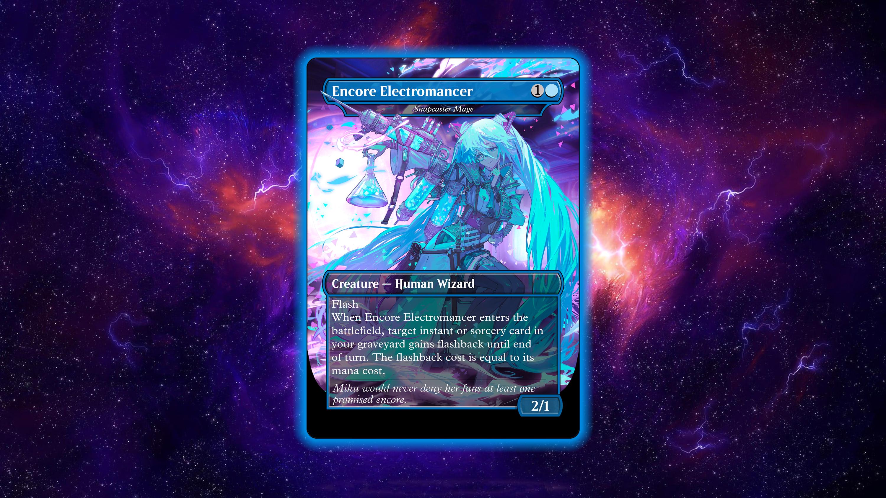Hatsune Miku Magic Card - Etsy