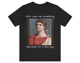 Nice Guy, Nice Shirt (Nero) - Libérez votre charme intérieur avec style !