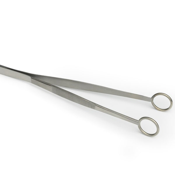 Tweezers with holding rings for working in the flame - for beads from 20 mm