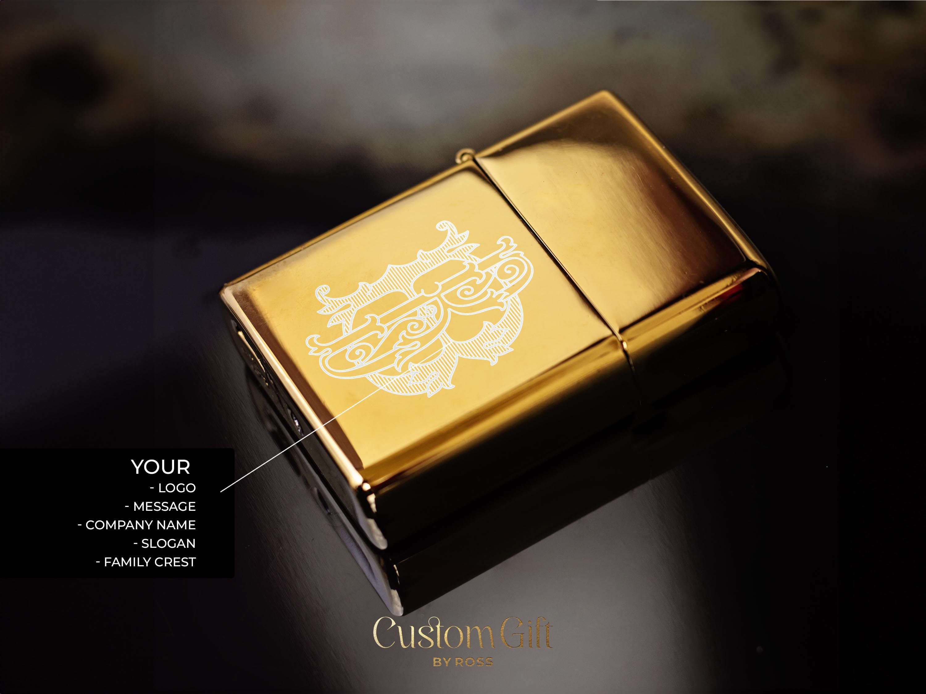 Premium Windproof Metal Lighter - Creative Gift for Him