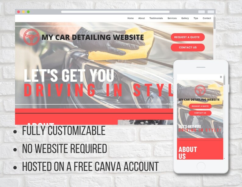 Clean Car Detailing Website Template Boost Your Business Online Today Clean Car Detailing Website Template Boost Your Business Online Today