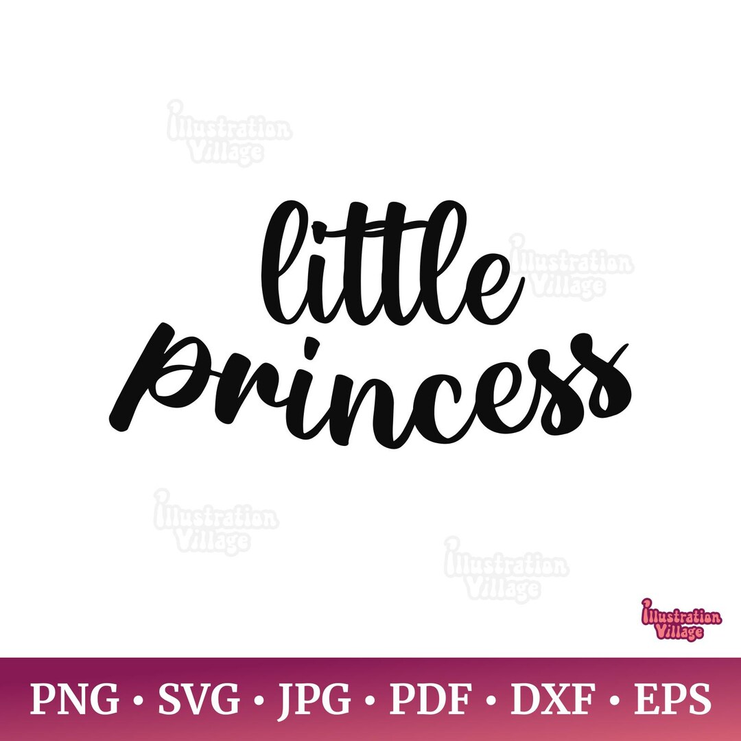 Little Princess | Cute | Girly | Lettering | Hand Lettered | Cursive ...