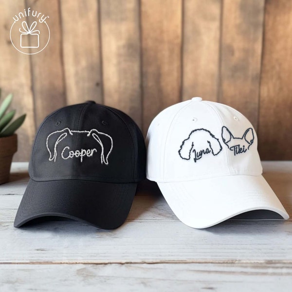 Dog Man Hat With Ears Etsy