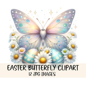 Schmetterlinge Aquarell Clipart Bundle Schmetterling Clipart JPG Bilder Ostern Clipart Pack Natur Clipart Grafiken Digital Download Art