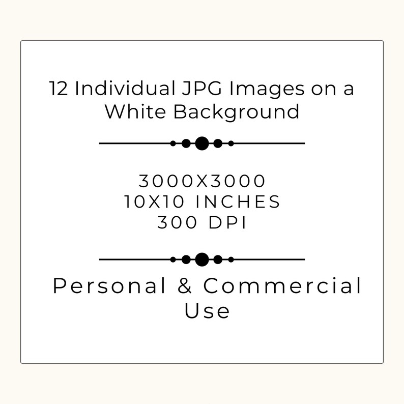 Pode incluir: 12 imagens JPG individuais em um fundo branco. Cada imagem &eacute; de 3000 x 3000 pixels, 10 x 10 polegadas e 300 DPI. Uso pessoal e comercial.