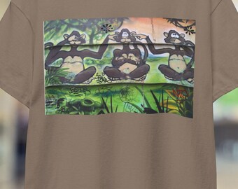 Graffiti Monkey Tee - Hear No Evil