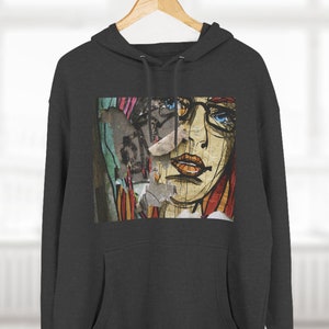 Graphic Graffiti Hooded Sweatshirt, Street Art Hoodie, Unisex Long Sleeve Hooded Sweatshirt Urban Streetwear | Shop Now!