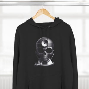 Skull Hoodie | Doctor Skull Hooded Sweatshirt - Gothic Hoodie, Fall Streetwear Sweatshirt | Shop Now!