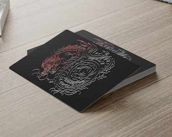 Dragon Graphic Poker Cards: Unique Playing Card Deck