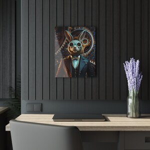 Add a touch of Steampunk elegance to your space with our Beautiful Large Steampunk Canvas Print. This contemporary wall art features vibrant colors making it a perfect statement decoration. Infuse your space with a touch of the industrial revolution.