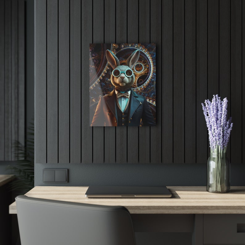 Add a touch of Steampunk elegance to your space with our Beautiful Large Steampunk Canvas Print. This contemporary wall art features vibrant colors making it a perfect statement decoration. Infuse your space with a touch of the industrial revolution.