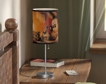 Tafellamp, bureaulamp, unieke Mickey-lamp op standaard, US|CA-stekker, uniek huisdecor | Shop nu!